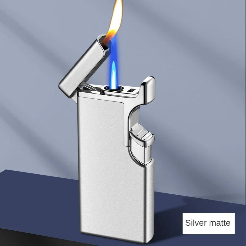 Metal Double Fire Jet Butane Lighter - Image 11