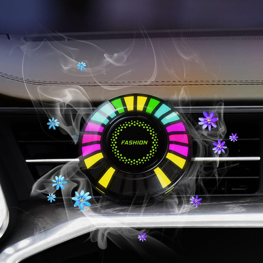 Multicolor Car Fragrance LED Rhythm Light - Image 0