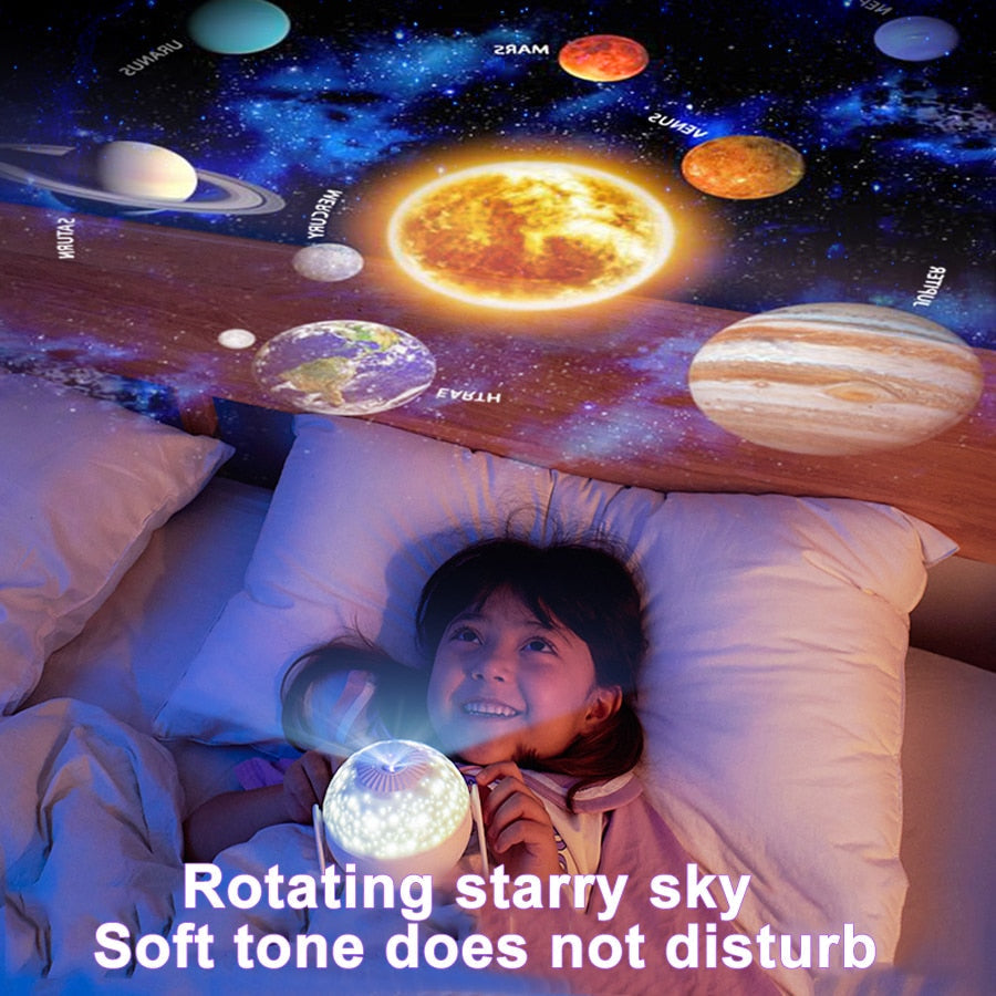 360 Galaxy Night Light Projector