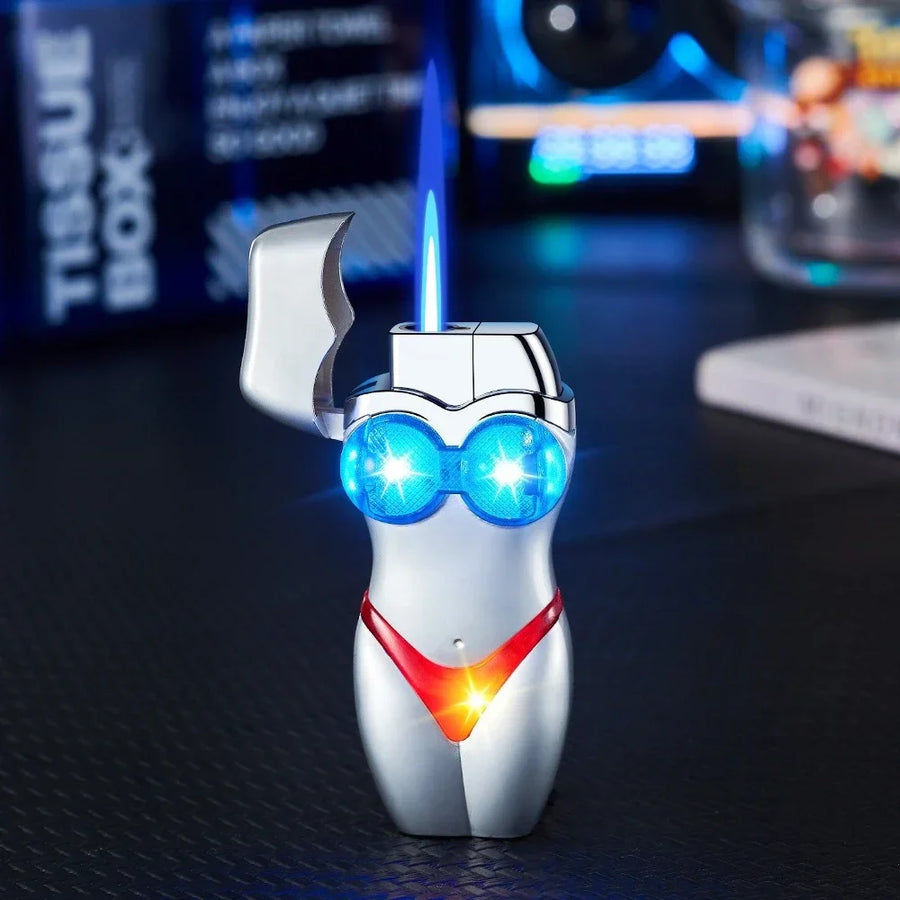 Glowing Bikini Windproof Jet Torch Lighter - Image 5