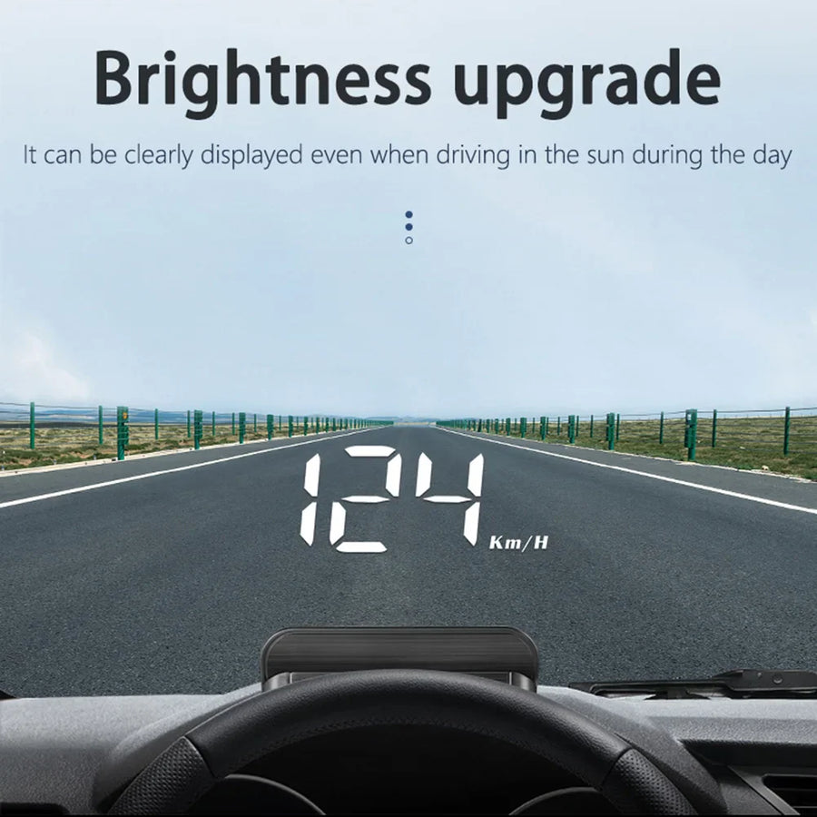 Digital HUD System Windshield Car Speedometer - Image 3