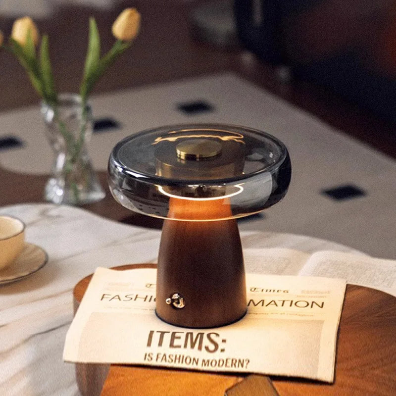 Glass Dome Ambient Table Lamp - Image 3