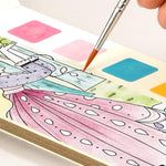 Watercolor Kids Book Paint Set