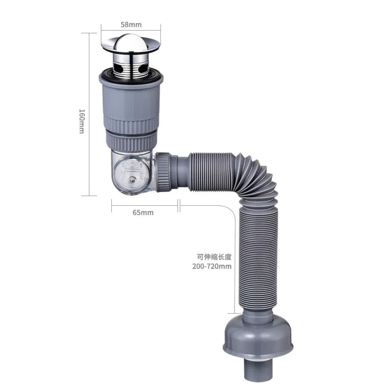 360 Drain Easy Universal Overflow Disposer Drain Kit - Image 6