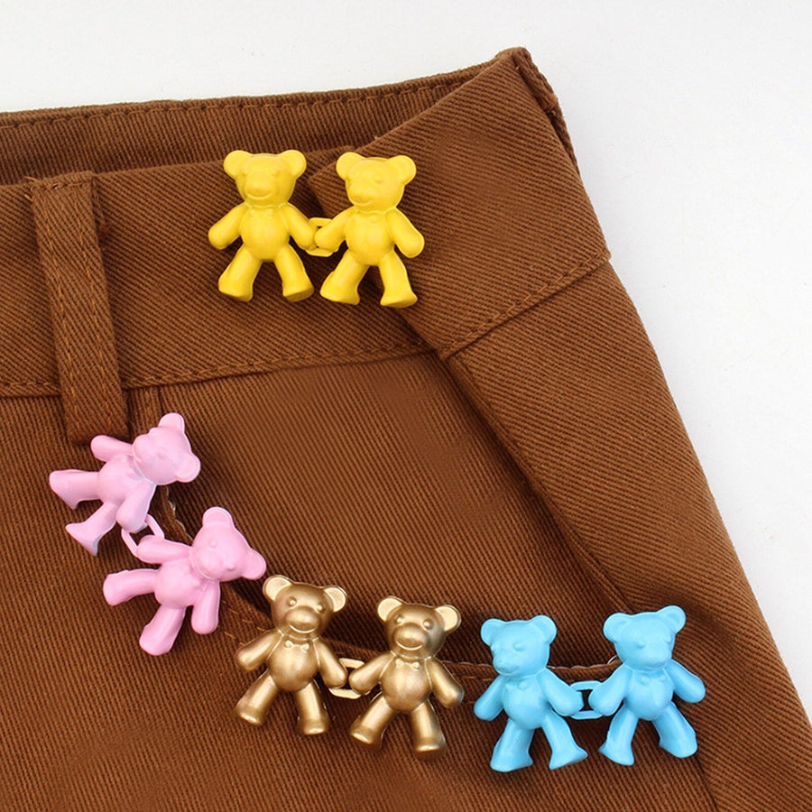 Adjustable Invisible Waist Bear Buckle Clippers - Image 5