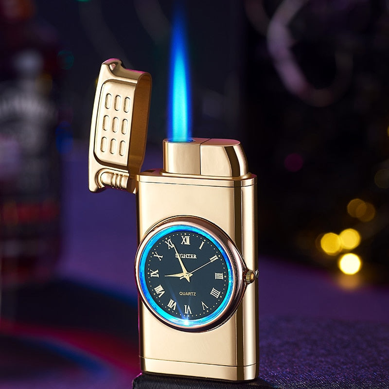 2in1 Elegant Windproof Lighter Watch