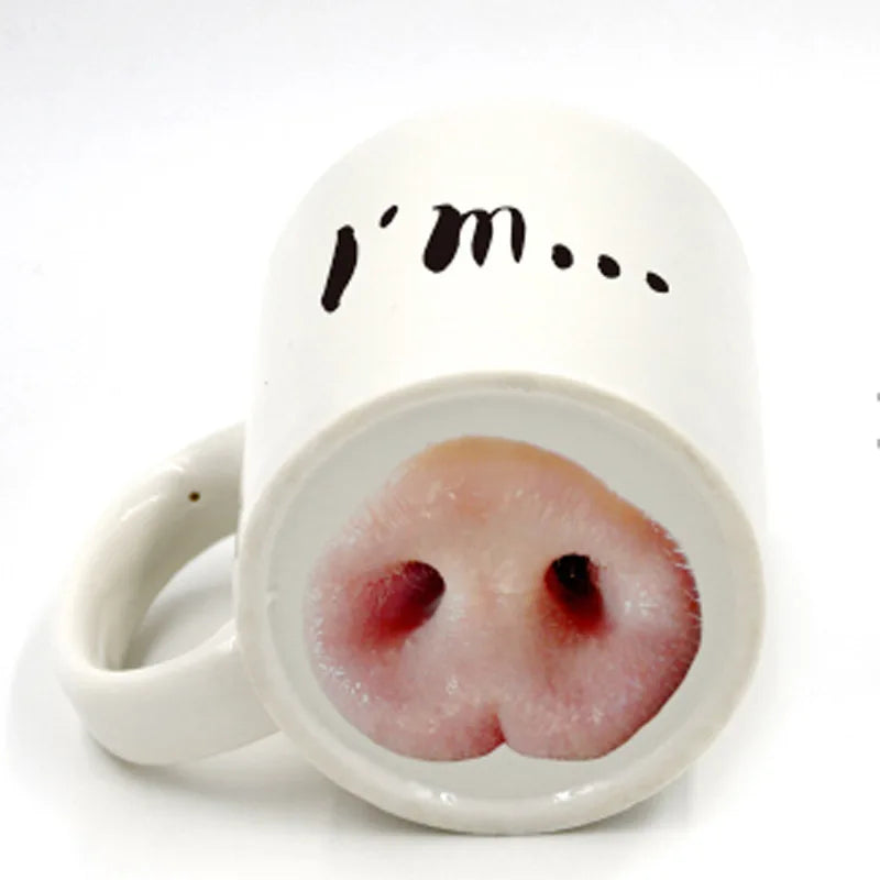 Ukryty Nos Ceramiczny Kubek