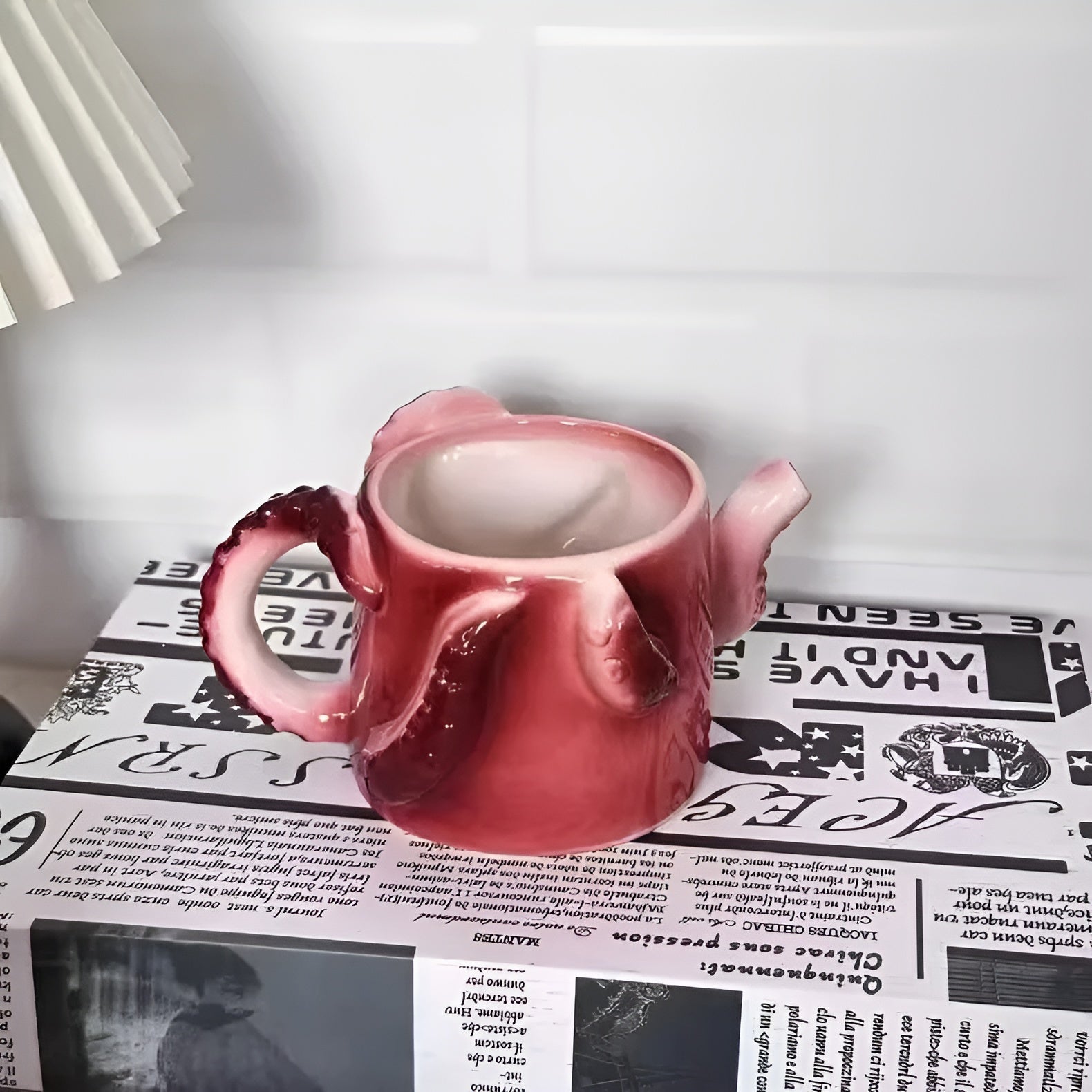 Octopus Tentacle Ceramic Coffee Mug - Image 5