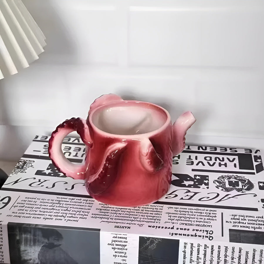 Octopus Tentacle Ceramic Coffee Mug - Image 5
