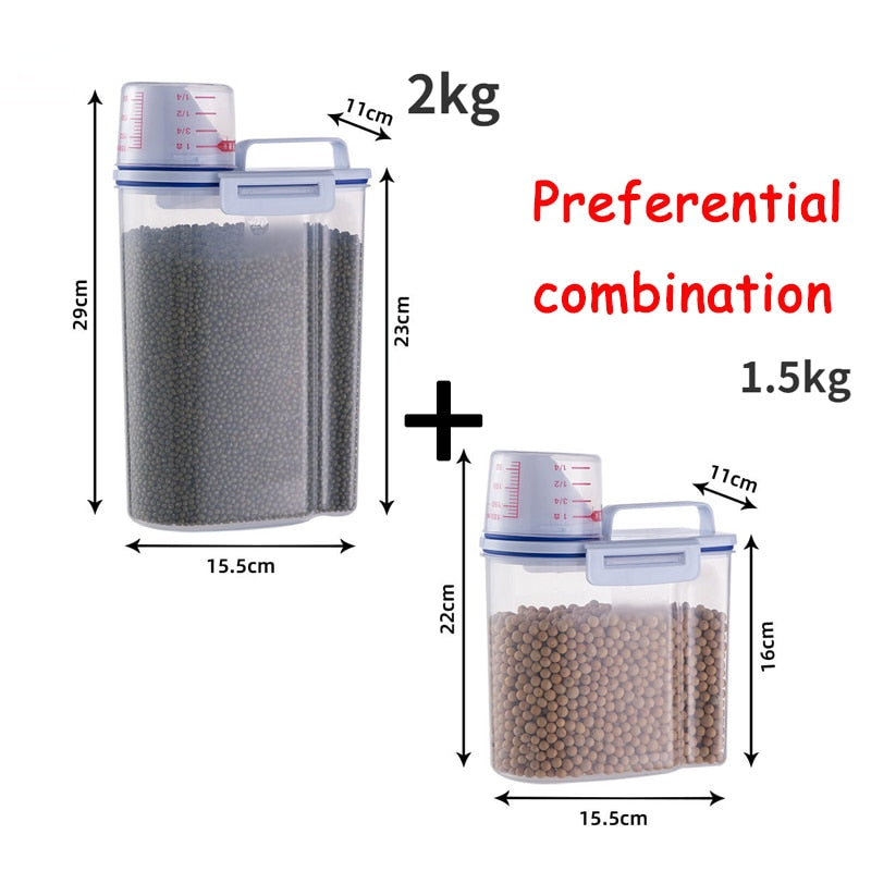 Feed Fresh Pet Food Storage Measuring Container - Image 6