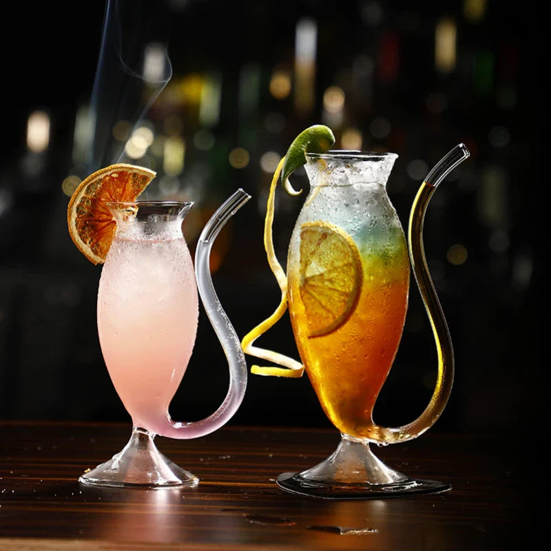 Creative Geometric Wine & Cocktail Glasses - Image 2