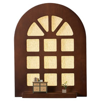 Warm Glow Arch Window Shelf Lamp - Image 5