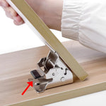 2Pcs Foldable Self-Locking Hinges