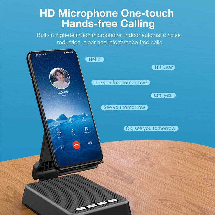 Universal Foldable Bluetooth Speaker Phone Holder - Image 1
