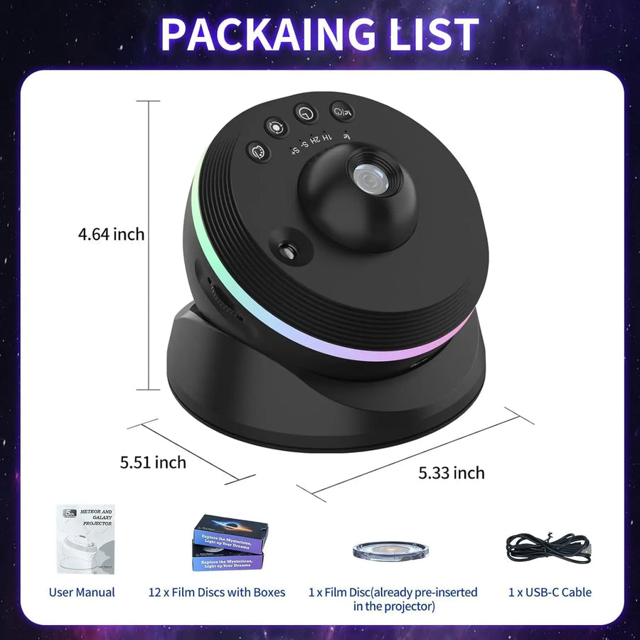 Deep Universe HD LED Projector - Image 5