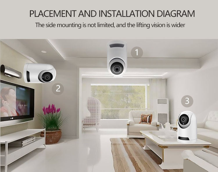 Smart Surveillance Wireless Security Indoor Camera - Image 6
