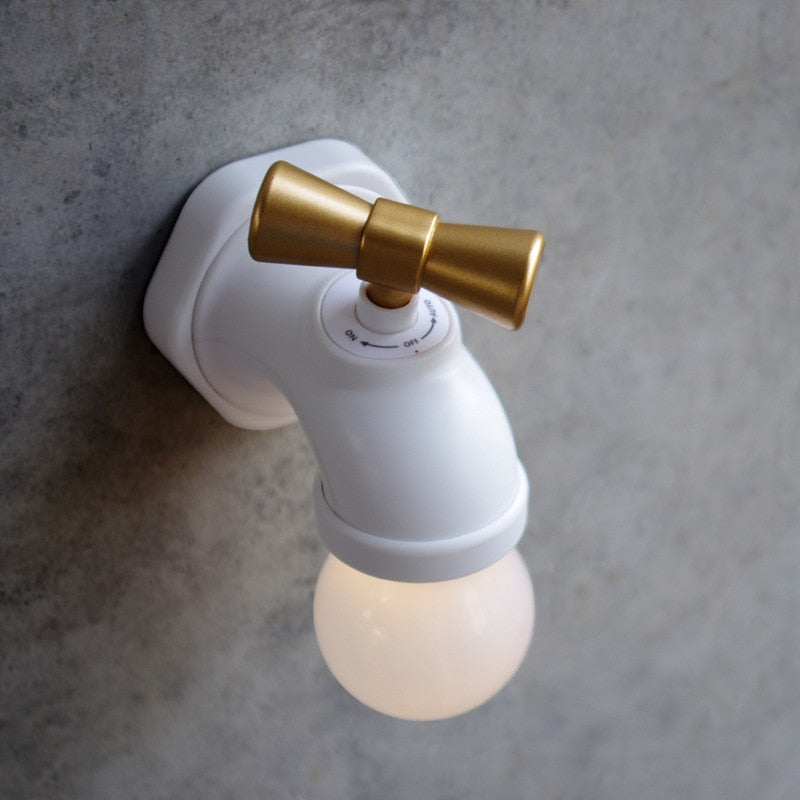 Creative Faucet Wall Lamp - Image 5