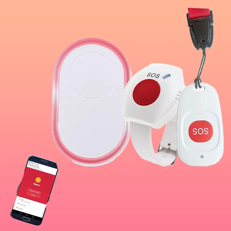 WiFi SOS Elderly Safe Signal Alarm Bracelet - Image 0