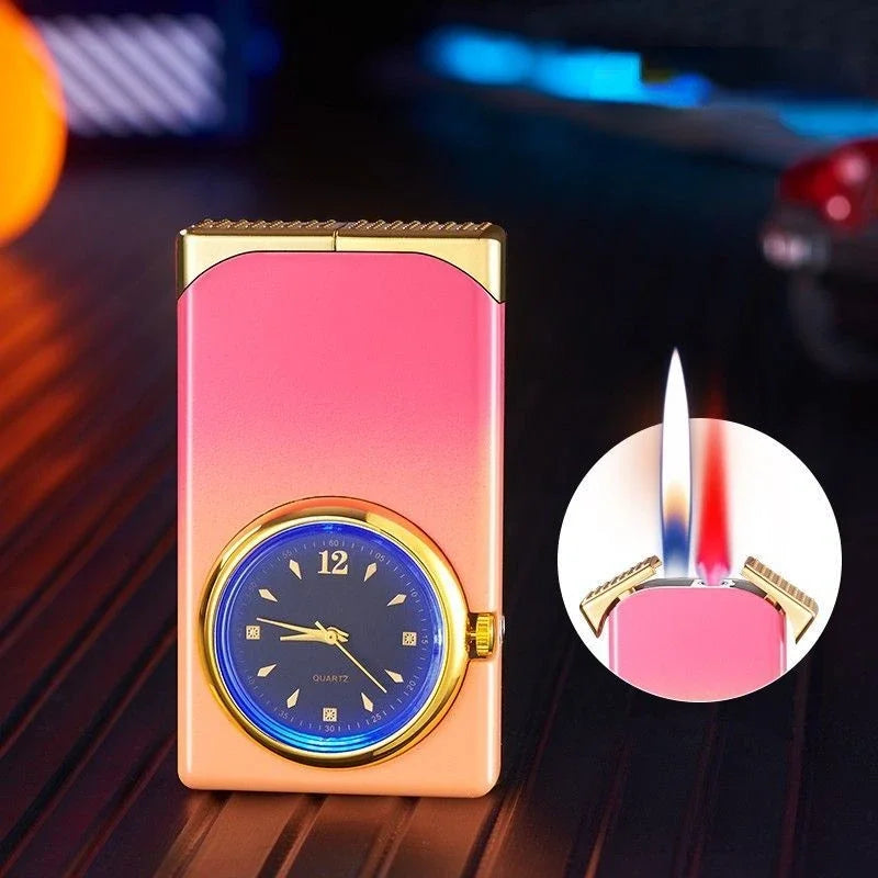 Creative Dual Fire Gradient Color Lighter Watch - Image 11