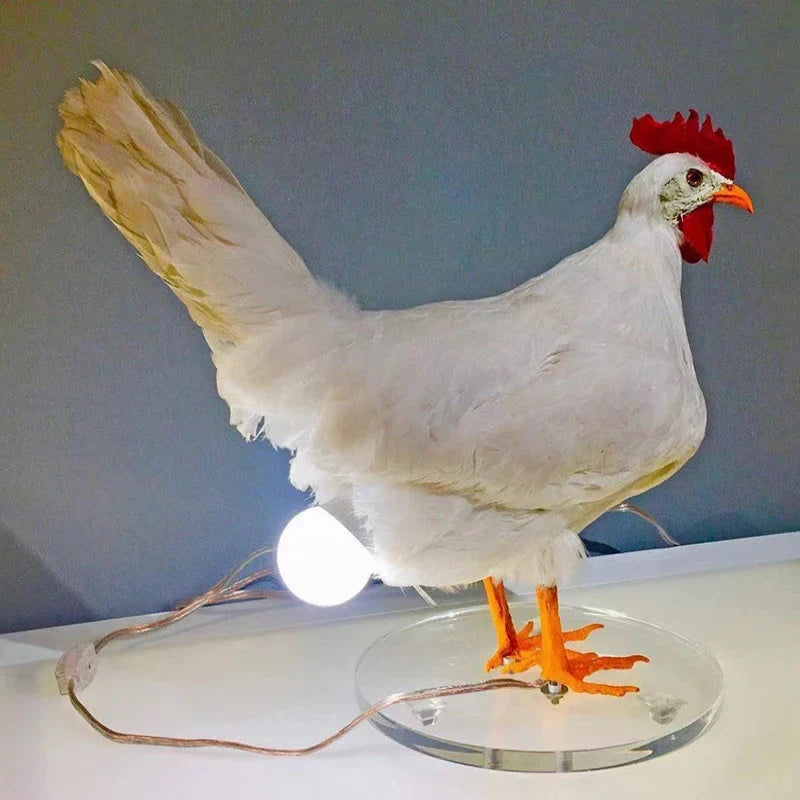 Funny Chicken Butt Egg Lamp - Image 1