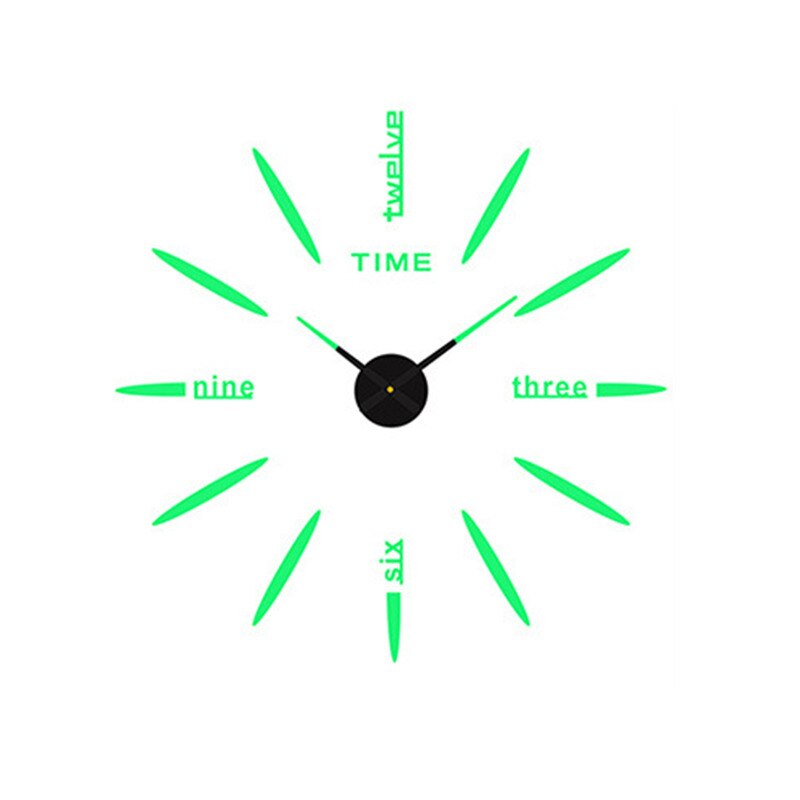 3D Luminous Silent Wall Clock - Image 11