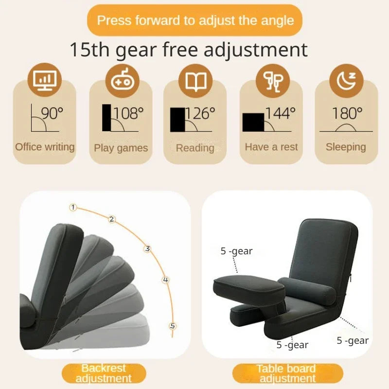 Modern Lounge Multifunctional Lazy Floor Chair - Image 4