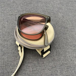 Anti-UV Foldable Fashion Flex Clear Vision Sunglasses