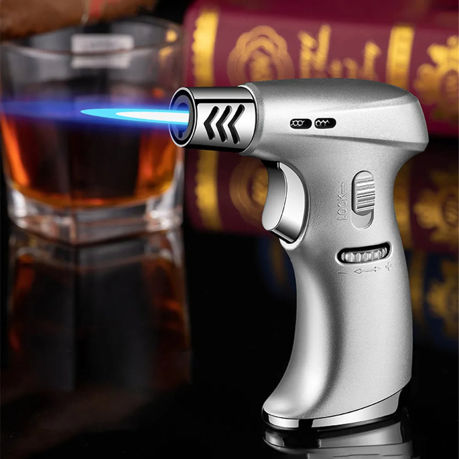 Portable Butane Torch Jet Flame Windproof Lighter - Image 10