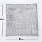 Non-Stick Iron Wipe Double Layer Wire Cleaning Cloth