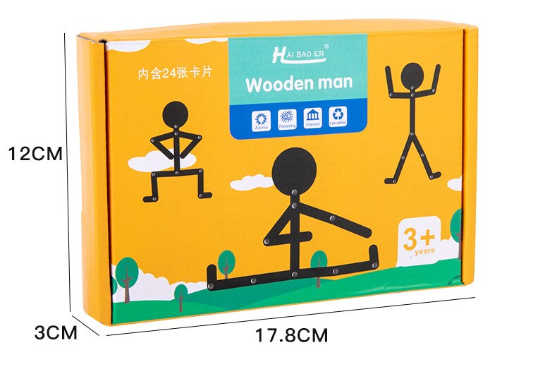 Educational Wooden Stick Toy - Image 5