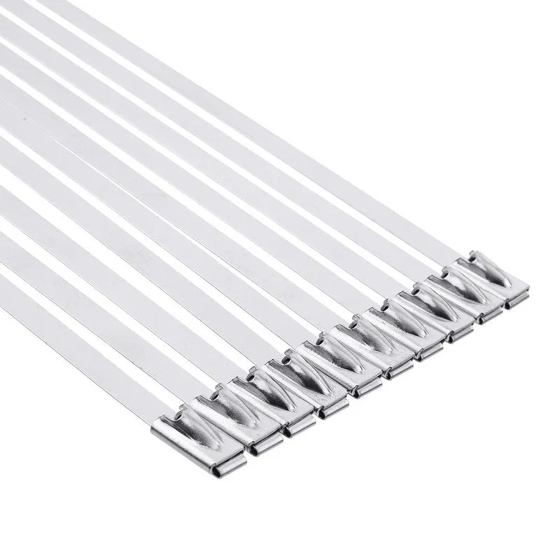 Heavy-Duty Stainless Steel Cable Zip Ties