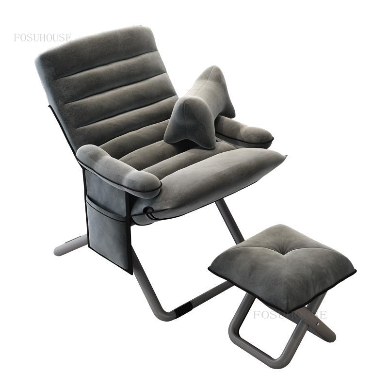 Modern Simple Home Foldable Lounge Chair - Image 20