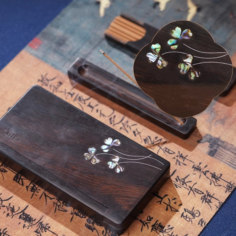 Mystic Portable Wood Incense Box - Image 0