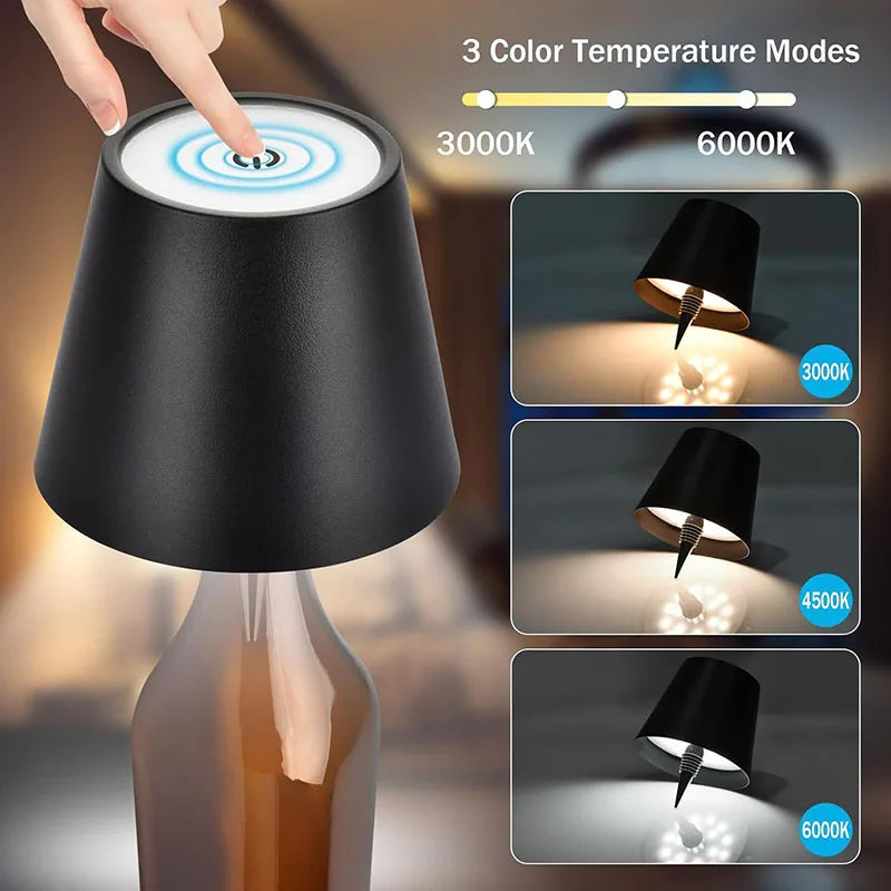 Clip-On Ambient Bottle LED Lamp - Image 2