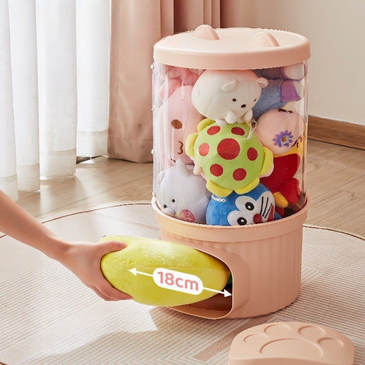 See-Through Toy Storage Kids Room Organizer Cube - Image 1