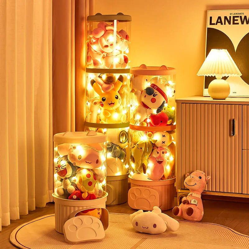 See-Through Toy Storage Kids Room Organizer Cube - Image 0