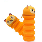 Stretchable Cartoon Flexible Pencil Case