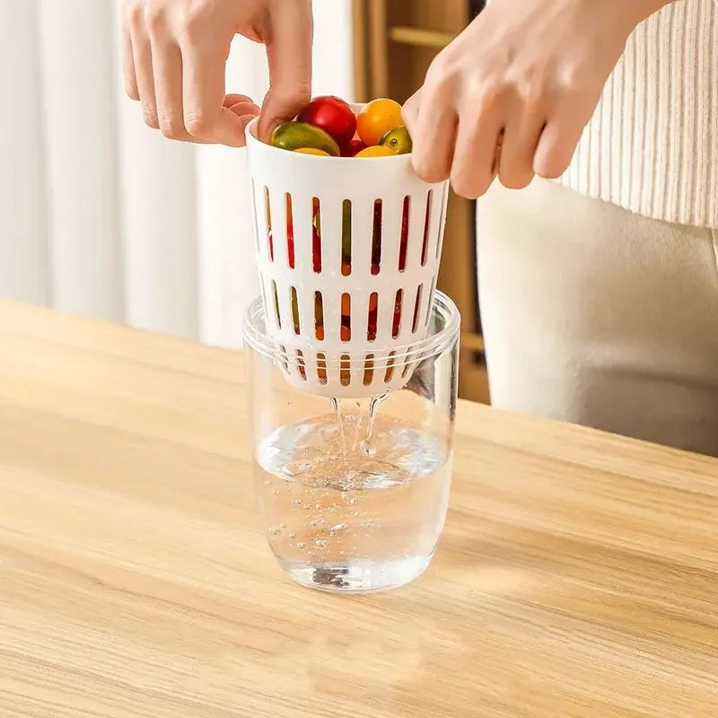 Long Lasting Portable Drain Fruit Cup - Image 3