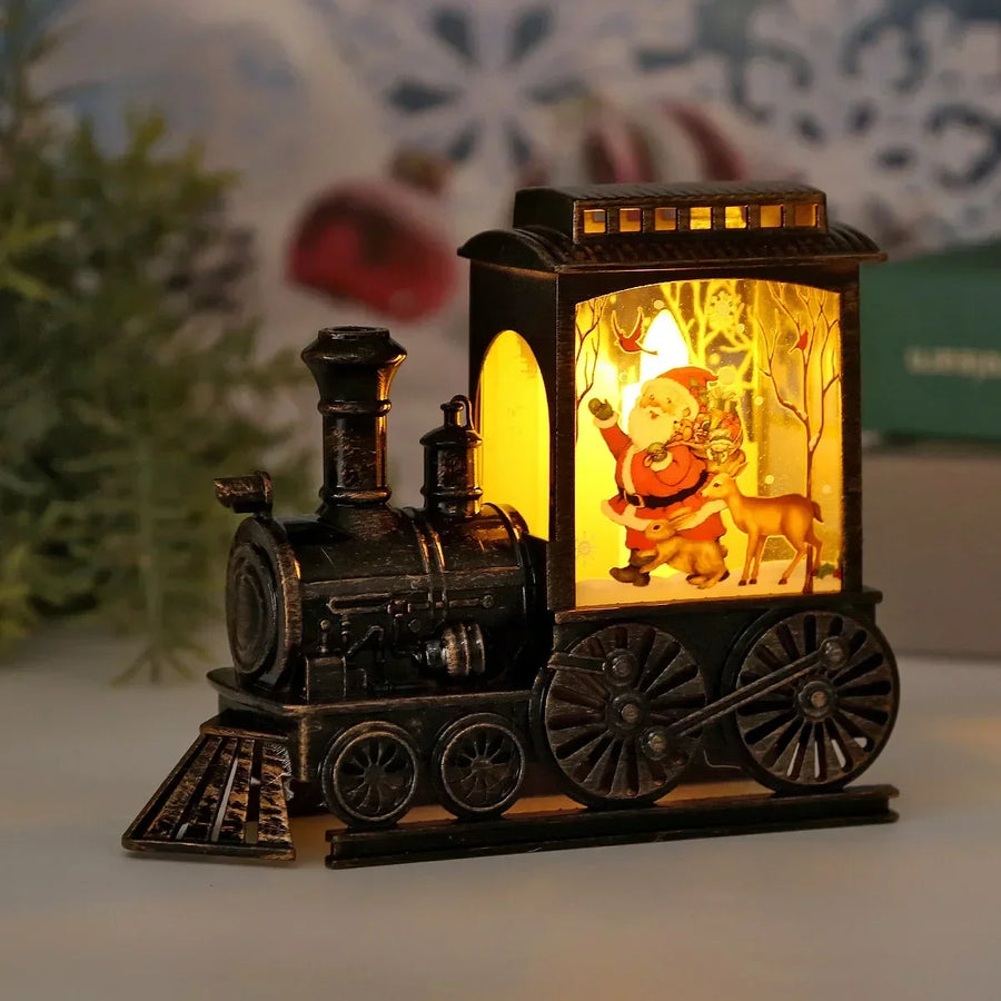 Winter Express Train LED Night Lamp - Image 0