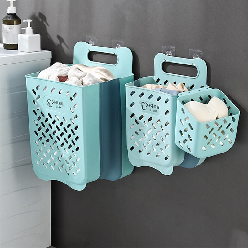 Hangable Foldable Laundry Basket - Image 5