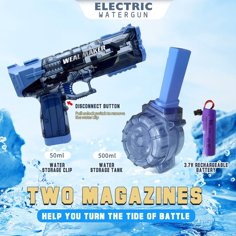 Kids Electric Aqua Fun Water Toy Gun - Image 2