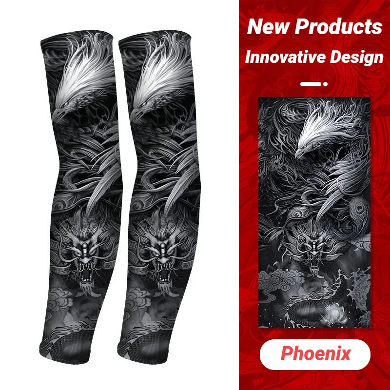 Sun Protection Long Arm Tattoo Sleeves - Image 11