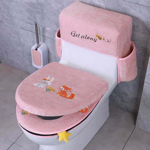 Comfy Plus Toilet Seat Organizer Cover - Image 0