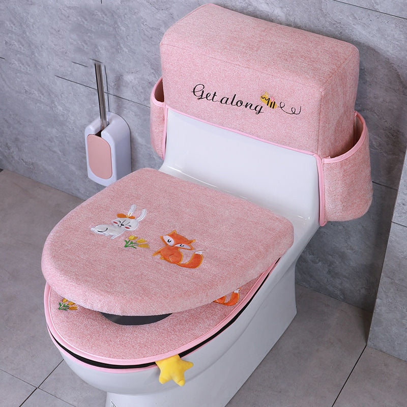 Comfy Plus Toilet Seat Organizer Cover - Image 0