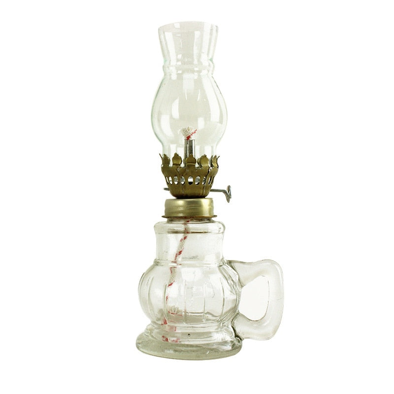 Vintage Kerosene Oil Lamp - Image 8