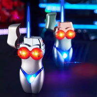 Glowing Bikini Windproof Jet Torch Lighter - Image 1