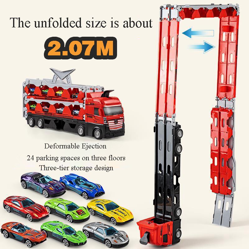 Giant Folding Truck Catapult Race Track - Image 4
