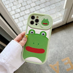 Awkward Frog iPhone Case