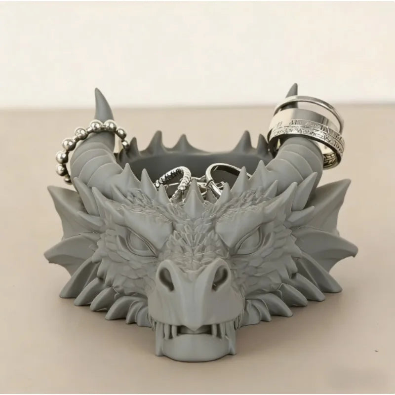 Gothic Dragon Head Catchall Storage Tray - Image 7