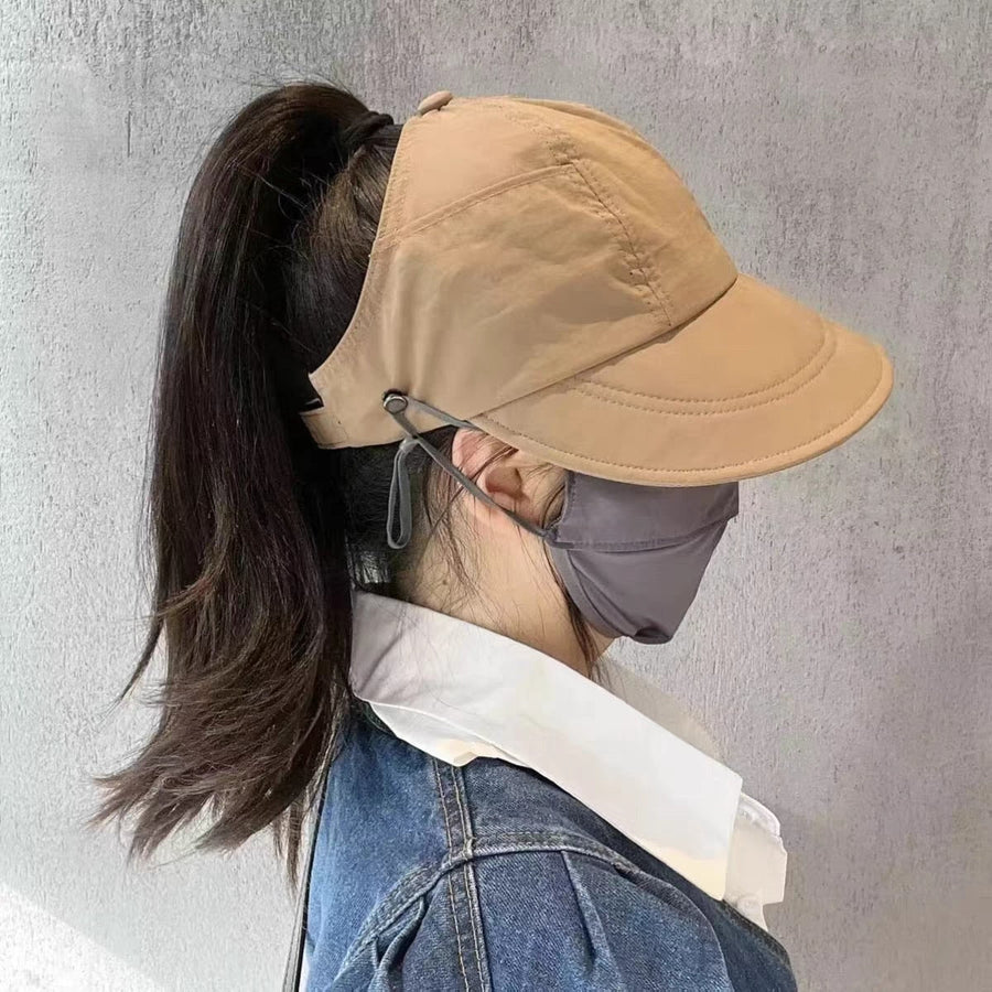 Sun Safe Chic Summer Mask Holder Hat - Image 4